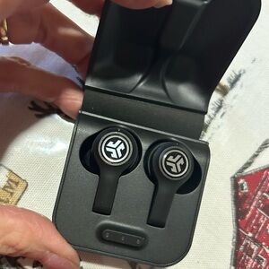 JLab Black Earbud Charging Case